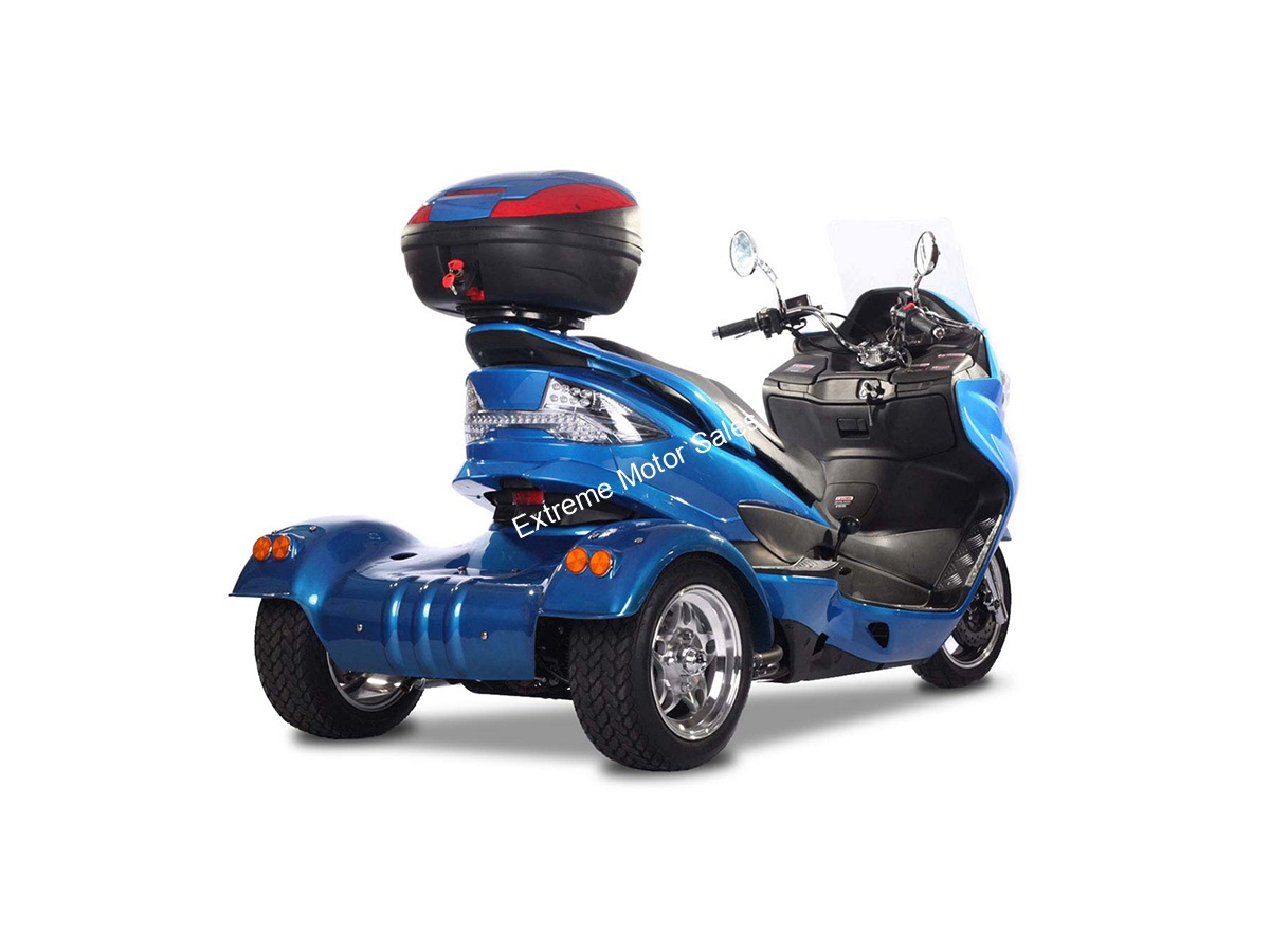 Extreme Motor Sales 300cc Trike Scooter Tornado 300cc Scooter Trike 3 Wheel Scooter Pst300c 7851