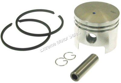 Piston Kit for 49cc 44mm mini 2-stroke engines, rings, pin, cir clip ...