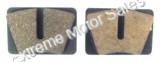 Square disc brake pads 47cc 49cc pocket bikes and pocket quads