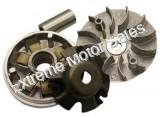 Variator Assembly with 115mm Drive Face for 150cc and 125cc GY6 engines