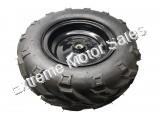 Wheel - Front Tire and Black Wheel Assembly for Mudhead / Mudhead 208R