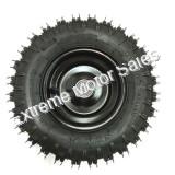 Front Tire and Black Wheel Assembly Torpedo/ Shark/ Mini XRX/XRS