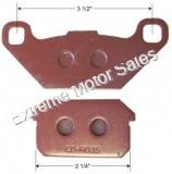 Rear Brake Pad Set for Hammerhead 250cc Go Cart Kart and more