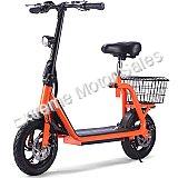 MotoTec Metro 36v 350w Lithium Electric Scooter with Basket