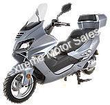 Ranger 250cc Scooter: Gray