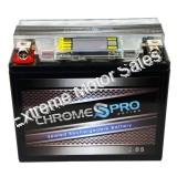 Chrome Pro Series iGel Battery 12V 12ah ATV Scooter YTX12-BS 12V