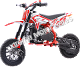 MotoTec Villain 52cc 2 Stroke Pocket Bike Dirt Bike For Kids