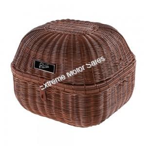 Prima Rear Scooter Basket Round with Removable Liner for Mopeds