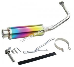 NCY Performance Exhaust , Multi-color, for 50cc QMB139 Scooters