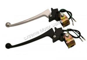 Left Drum Brake Lever with Seat and Stop Switch Assembly for 150cc