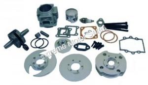 Complete 44mm Cylinder Kit 47cc 49cc Reed inducted Cag Daytona Pocket Bike