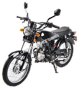 Boom Cafe Cruiser 125cc Motorcycle | BD125-2 | 4 Speed Chopper