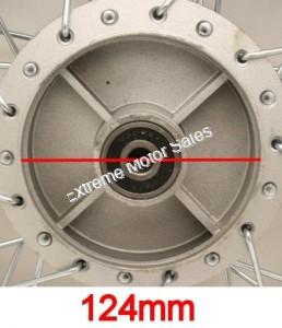 Dirt Bike 12 inch Rear Wheel Assembly Drum Brakes XR CRF