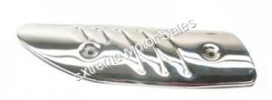 Chrome Exhaust Muffler Cover for 50cc 2-stroke QM50QT-B2