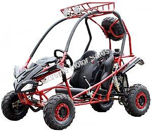 Snake Eyes 125cc Kids Go Cart Off Road Buggy Youth Go Kart 2 Seat