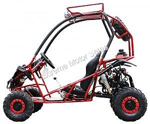 Snake Eyes 125cc Kids Go Cart Off Road Buggy Youth Go Kart 2 Seat