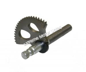 Kick Starter Shaft and Gear for 50cc 2-stroke Minarelli 1PE40QMB Jog engine