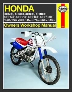 Haynes Repair Manual for Honda XR CRF 4-stroke Engines and Dirt Bikes