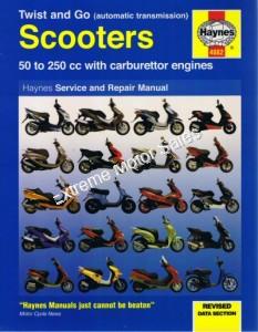 Haynes Repair Manual Scooters 50cc-250cc Chinese