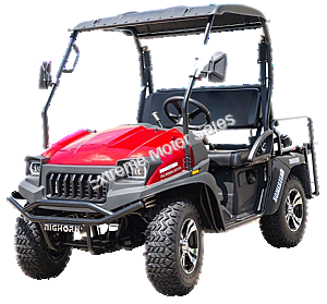 Linhai VXL Yamaha Bighorn 200cc Utility Gas Vehicle RED