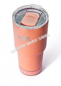 VIBE 28oz Speaker Tumbler Cup | Coral