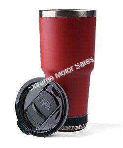 VIBE 28oz Speaker Tumbler Cup | Red