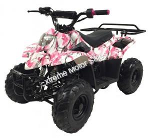 Girls Mini Pink Camo Atv Small