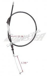 Coolster ATV-3125B 3050B 3050C Throttle Cable 110cc 125cc