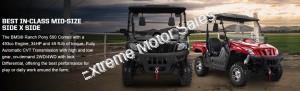 BMS Ranch Pony 500 EFI 500cc Utility Vehicle Side by Side UTV 4x4