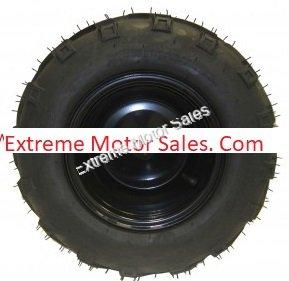 Wheel - Rear Tire and Black Wheel Assembly for Mudhead / Mudhead 208R