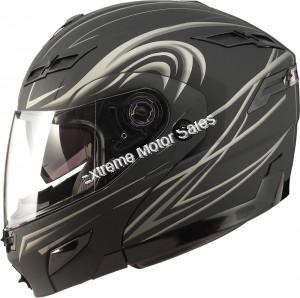 GMAX GM54 Full Face Modular Street Helmet DOT LED Light