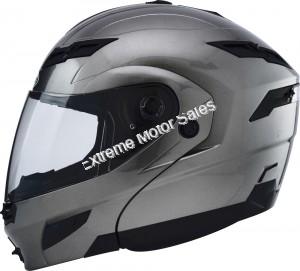 GMAX GM54 Full Face Modular Street Helmet DOT LED Light