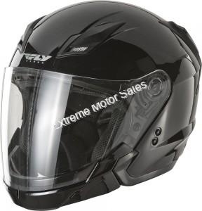 Fly Street Tourist Scooter Helmet DOT Motorcycle hybrid