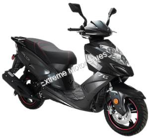 Italica Motors 7G 150cc Scooter Black