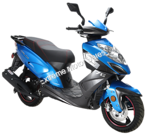 Italica Motors 7G 150cc Scooter Blue