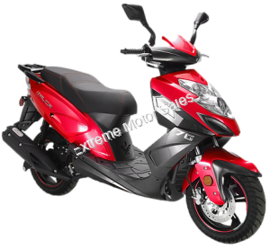 Italica Motors 7G 150cc Scooter Red