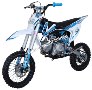 EGL A10 125cc Dirt Bike 4 Speed with 14/12"- Oil Cooled Engine