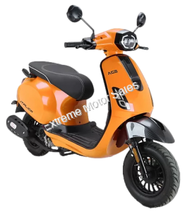 Italica Motors AGE 50cc Gas Scooter Moped with Retro Design -1 Year Warranty