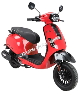 Italica Motors AGE 50cc Gas Scooter Moped with Retro Design -1 Year Warranty