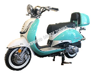 Amigo iL Bello ZN150T-G 150cc Retro Vespa Style Scooter Moped