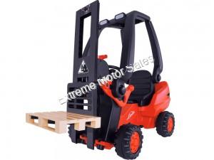 Big Linde Forklift Pedal Riding Toy for Kids Tractors Vehicle