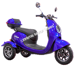 EWheels Bugeye Electric Recreational 3 Wheel Trike Scooter