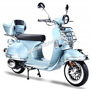 BMS Chelsea 150cc Retro Style Scooter CVT Automatic Transmission