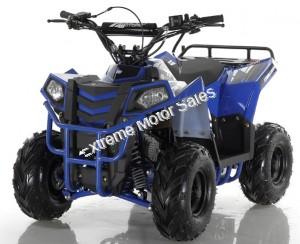 Mini Commander 110cc Kids ATV Quad Blue