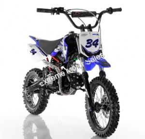 Apollo DB34 DB-34 110cc Dirt Bike Pit Kids Pro Semi Automatic