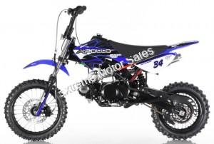 Apollo DB34 DB-34 110cc Dirt Bike Pit Kids Pro Semi Automatic