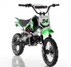 Apollo DB34 DB-34 110cc Dirt Bike Pit Kids Pro Semi Automatic