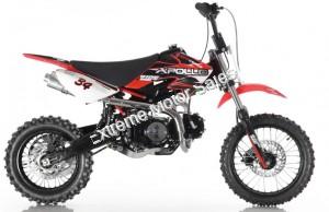 Apollo DB34 DB-34 110cc Dirt Bike Pit Kids Pro Semi Automatic