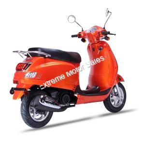 Wolf Lucky 50cc Gas Scooter Moped 49cc Street Legal 2 Year Warranty