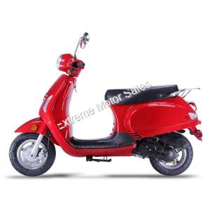 Wolf Lucky 50cc Gas Scooter Moped 49cc Street Legal 2 Year Warranty